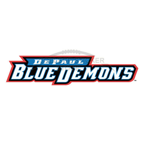 Design DePaul Blue Demons Iron-on Transfers (Wall Stickers)NO.4272